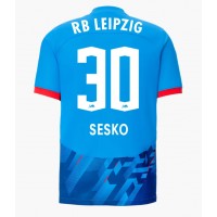 Camisa de Futebol RB Leipzig Benjamin Sesko #30 Equipamento Alternativo 2023-24 Manga Curta